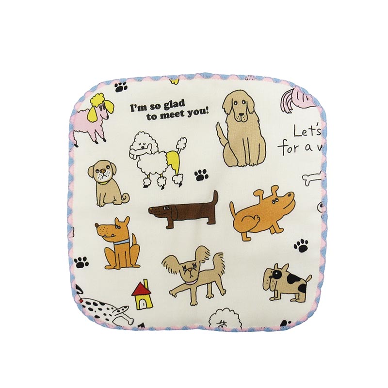 COCOWALK ミニハンカチ わんわんパーク/OW